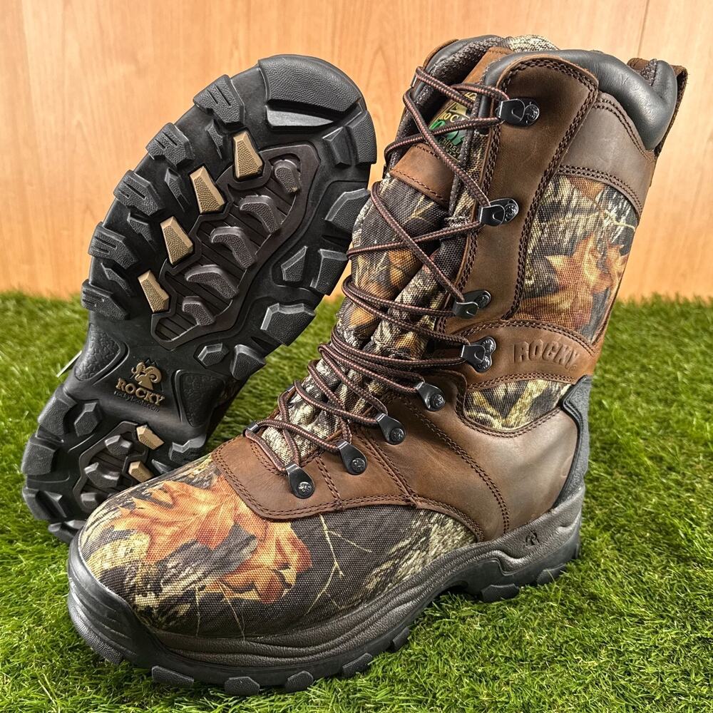 Rocky Sport Utility Max Insulated Waterproof Camo Boots FQ0007481 Men's Size 11